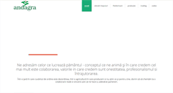 Desktop Screenshot of andagra.ro