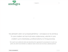 Tablet Screenshot of andagra.ro